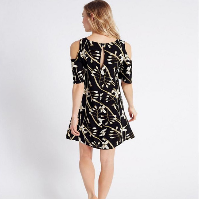 BM70207 Fashion Dress Black