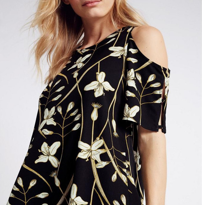 BM70207 Fashion Dress Black