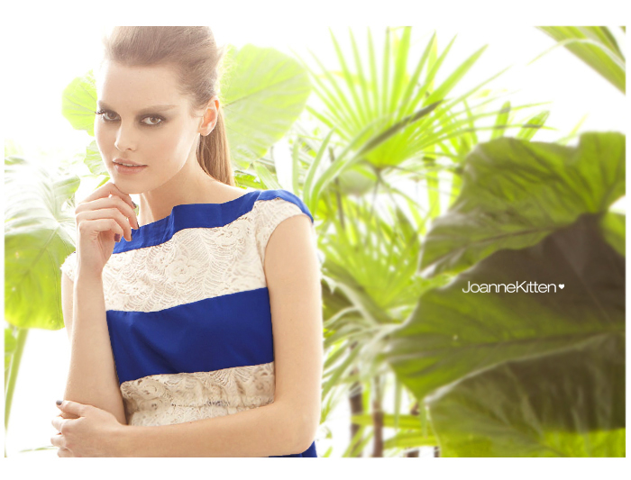 BM70240 Europe Fashion Dress Blue