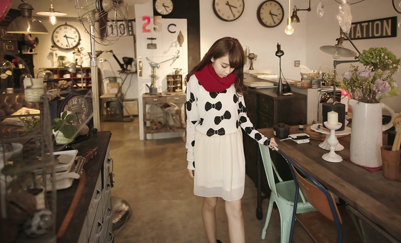 HS1002 Pretty Top & Dress Set White