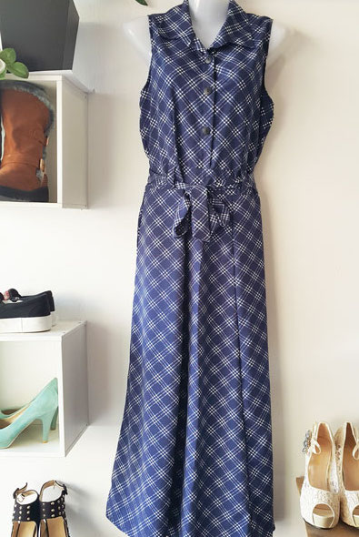 HS1005 Lovely Dress Blue