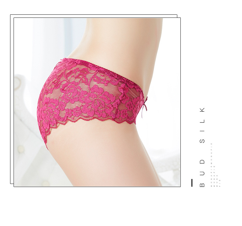 JK107 Fashion Lace Panty Purple