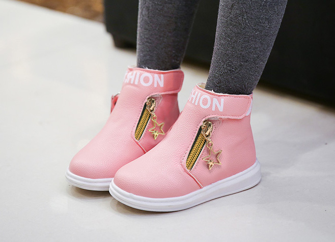 KS2003 Trendy Kid Shoes Pink