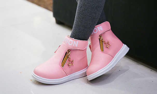KS2003 Trendy Kid Shoes Pink