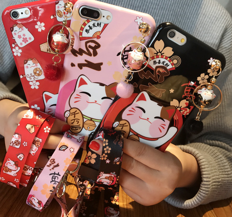 KS2004 Trendy Phone Case Black