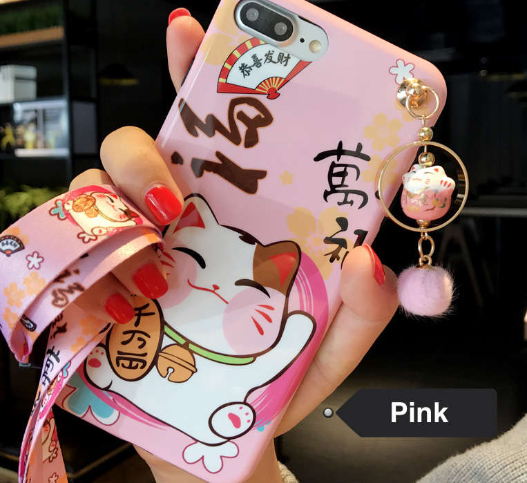 KS2004 Trendy Phone Case Pink