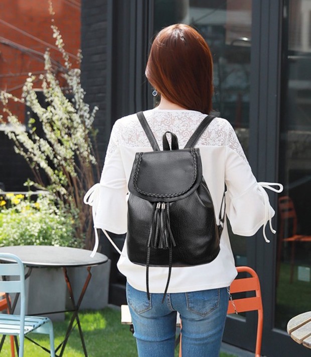 KY1007 Trendy Bag Black
