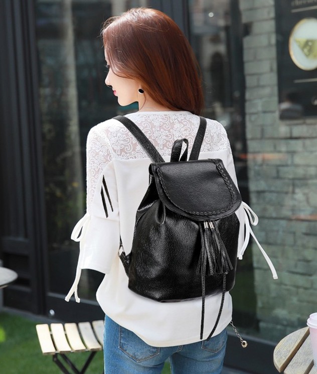 KY1007 Trendy Bag Black