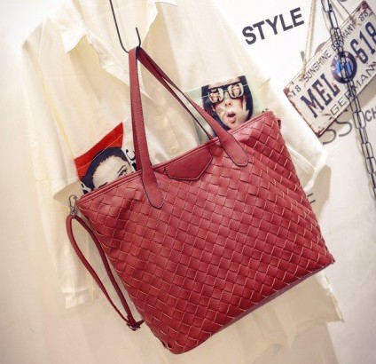 Ky1015 Fashion Tote Bag Red
