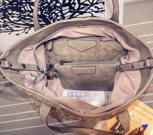 Ky1015 Fashion Tote Bag Red