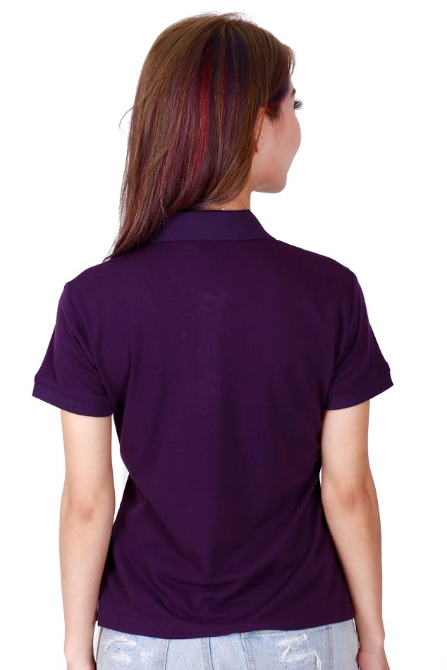 QA-311 Women Polo Shirt Purple