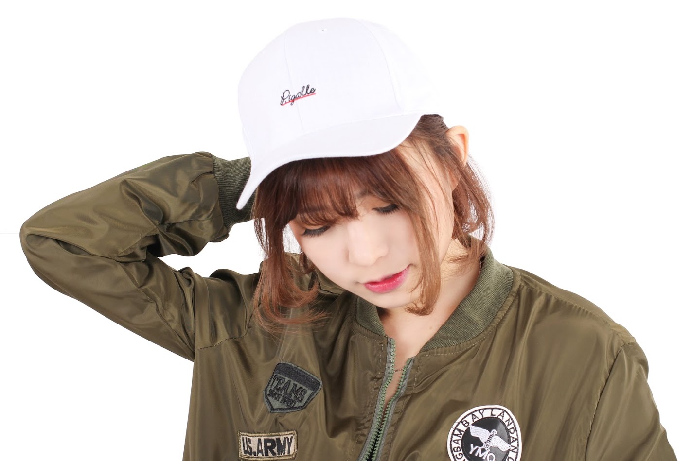 QA-316 Trendy Cap Collection White Pigollo