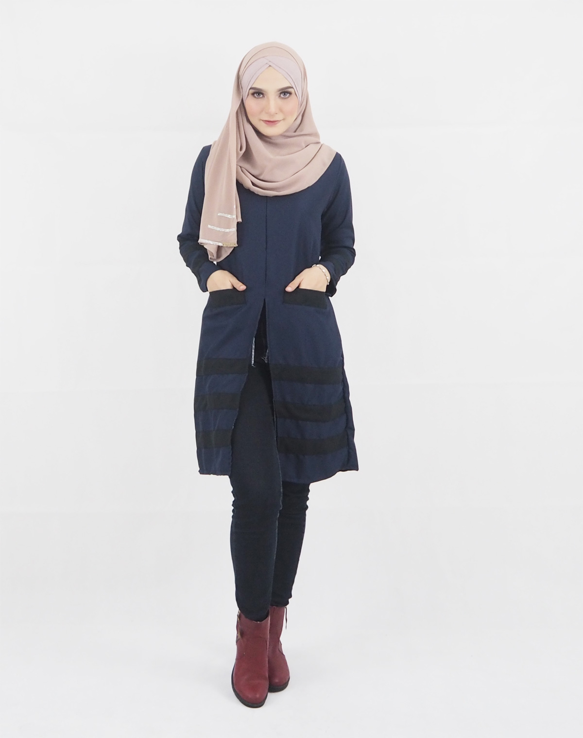 SW4823 Fashion Top Navy