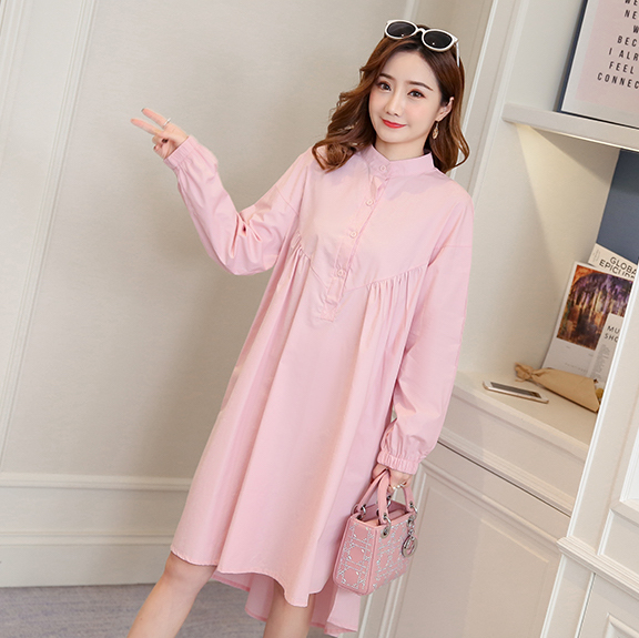 VW12237 Pretty Maternity Dress Pink