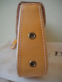 PB6029 Christian Dior Street Chic Columbus Avenue Clutch (Yellow)