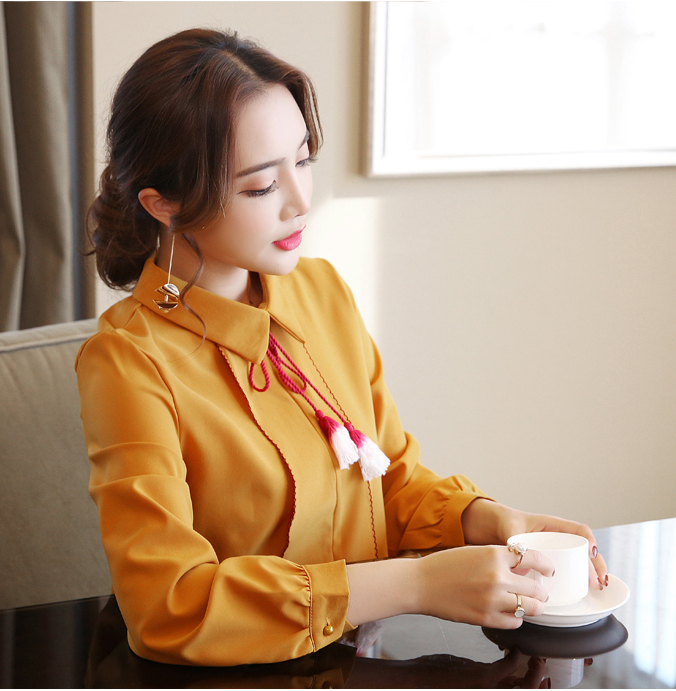 GW2198 Charming OL Top Yellow