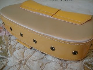 PB6029 Christian Dior Street Chic Columbus Avenue Clutch (Yellow)
