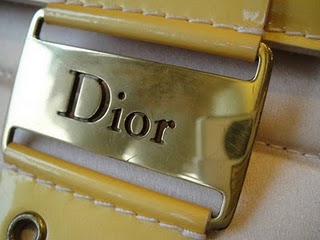 PB6029 Christian Dior Street Chic Columbus Avenue Clutch (Yellow)