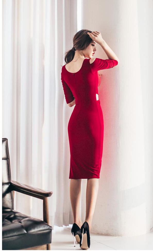 BM70259 Sexy Dress Red