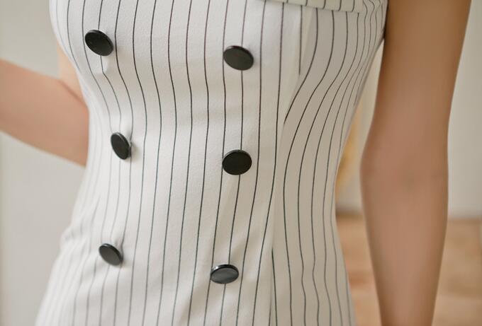 BM70260 Pretty Dress White