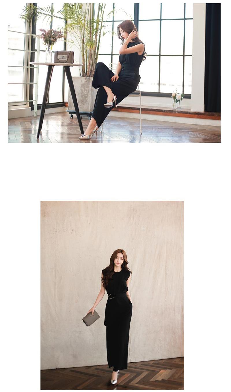 BM70265 Trendy Jumpsuit Black