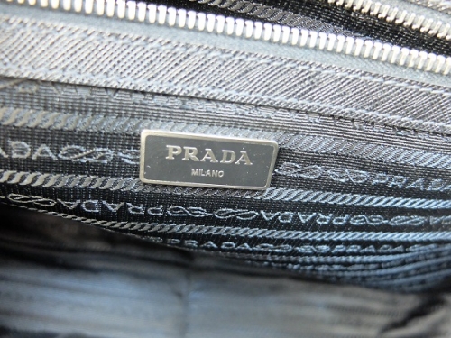 PB6036 Prada Saffiano Messager Bag (Black)