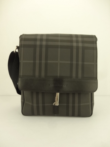 PB6041 Burberry Brit Check Messenger Bag