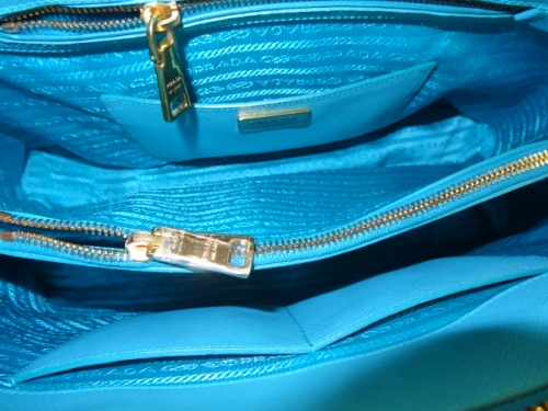 PB6031 Prada BL0812 Saffiano Lux (Turchese)