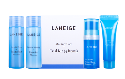 CW50037 LANEIGE Moisture Trial Kit (4 Items)