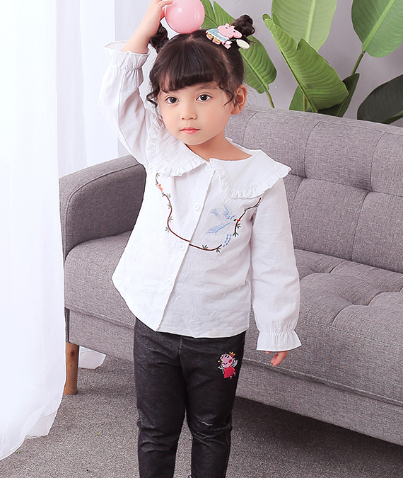 KS2062 Girl Top White