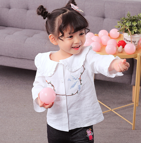 KS2062 Girl Top White