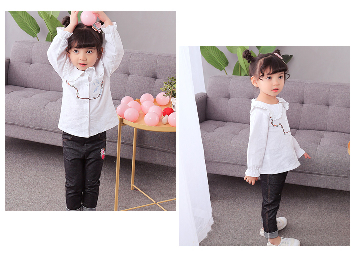 KS2062 Girl Top White