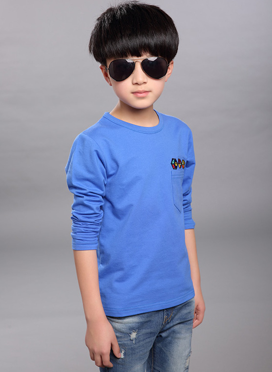 KS2064 Fashion Boy Top Blue