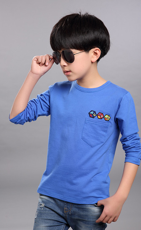 KS2064 Fashion Boy Top Blue