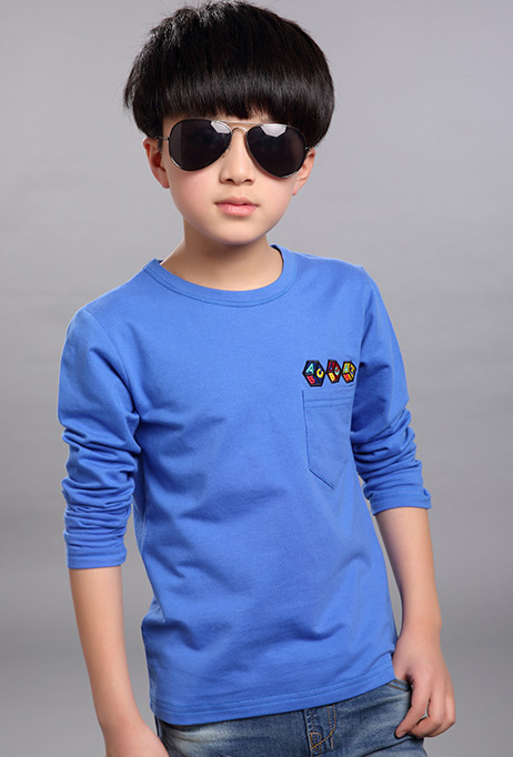 KS2064 Fashion Boy Top Blue