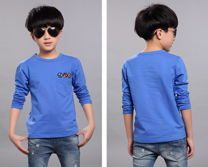 KS2064 Fashion Boy Top Blue