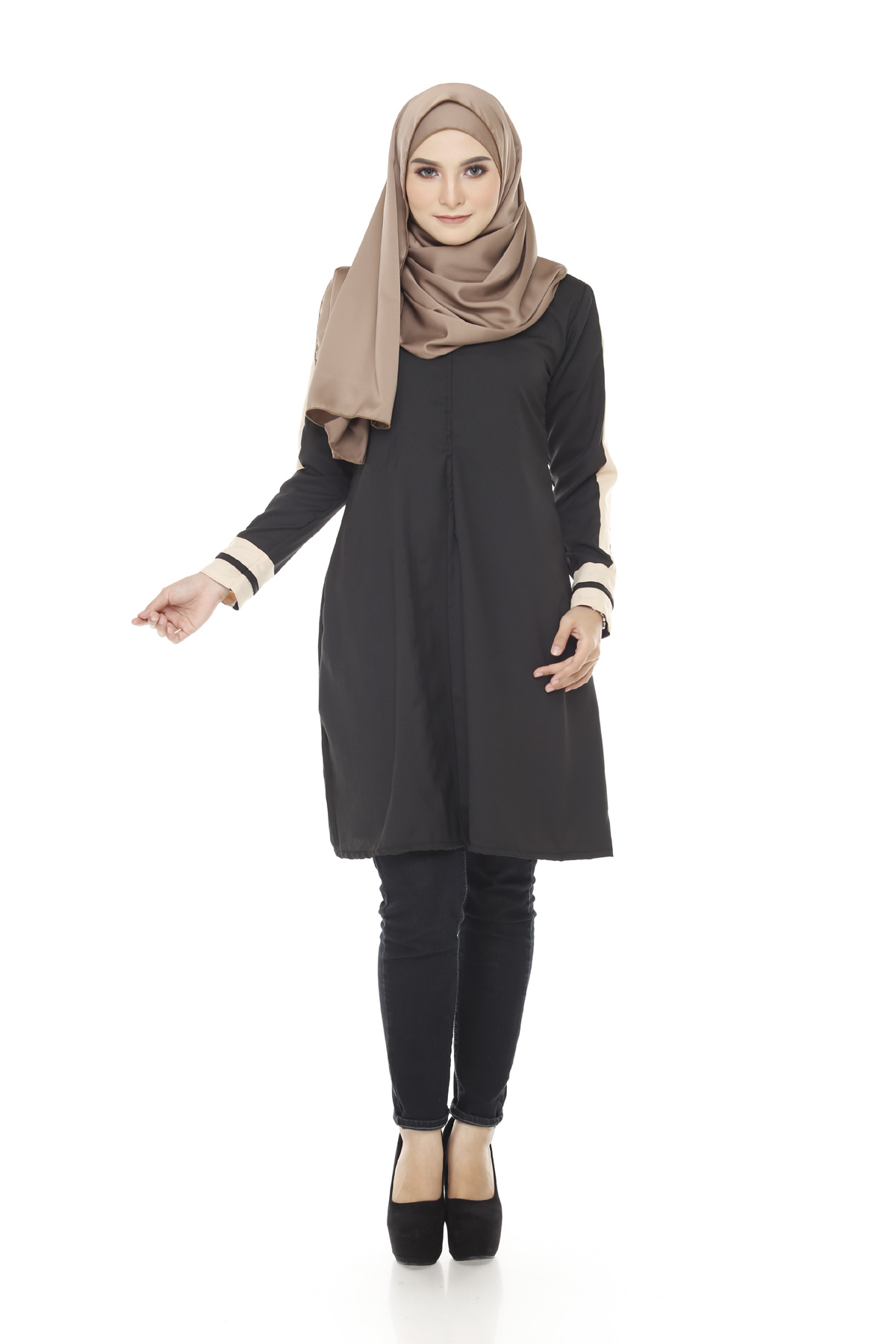 SW4825 Fashion Blouse (Plus Size Maternity) Black