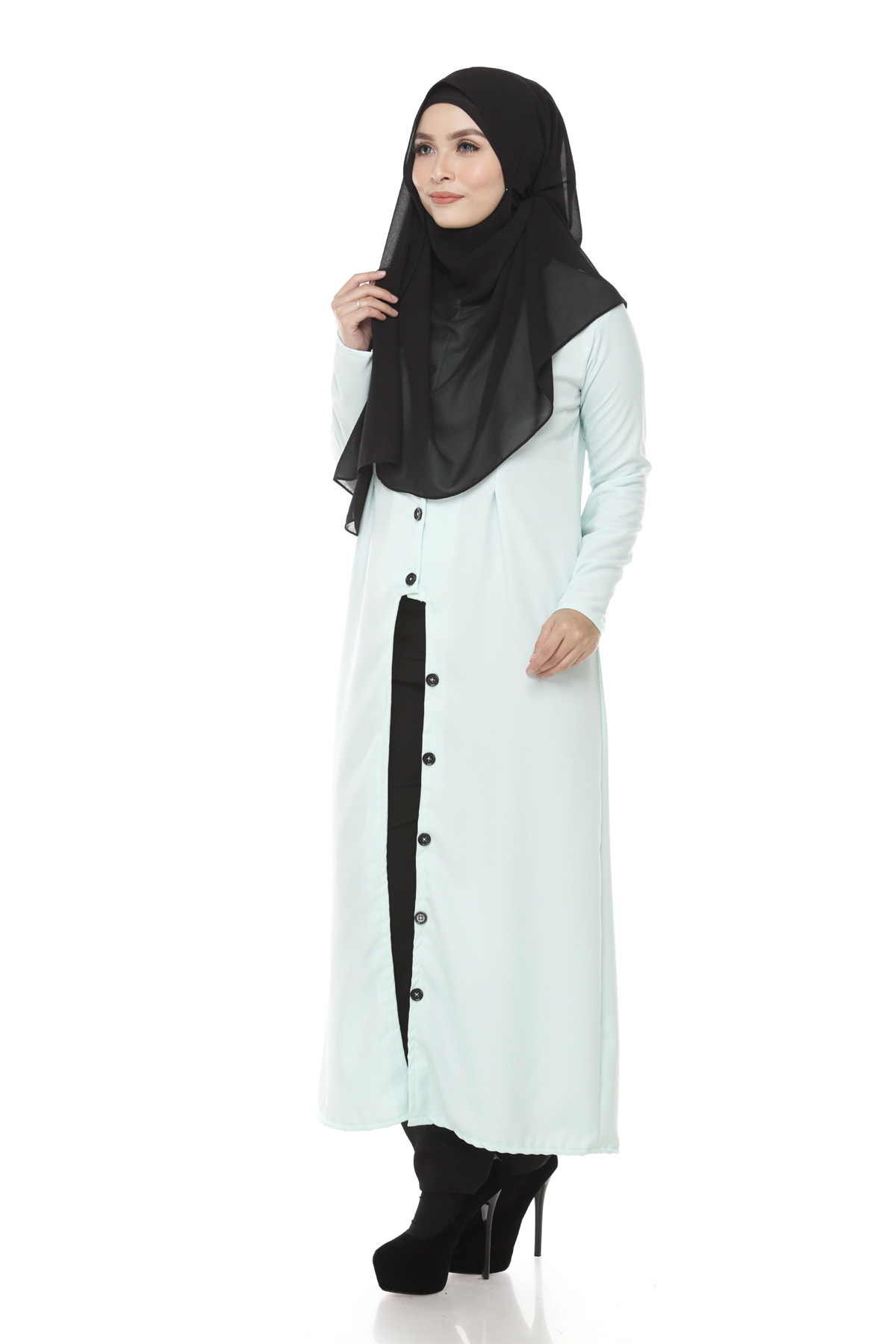 SW4828 Trendy Jacket Light Green