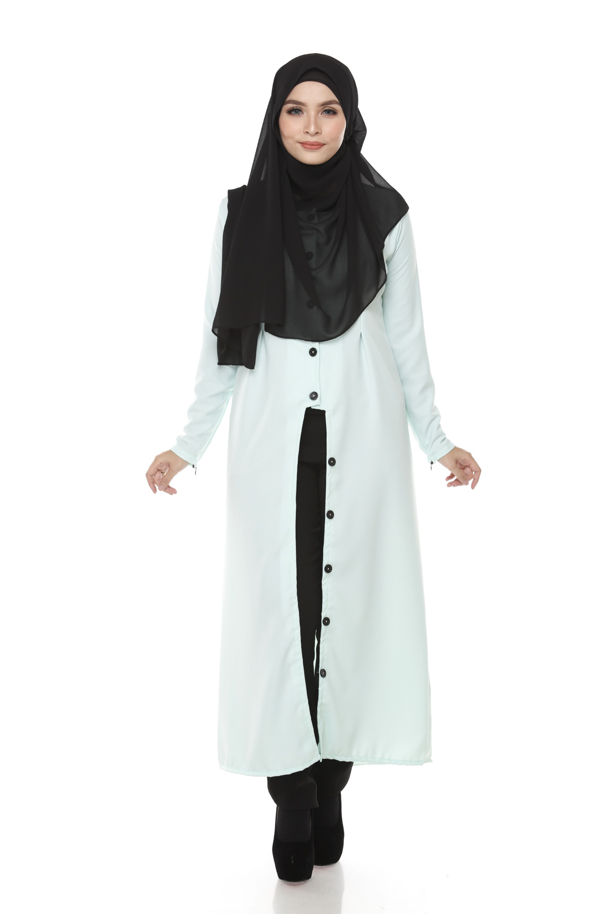 SW4828 Trendy Jacket Light Green