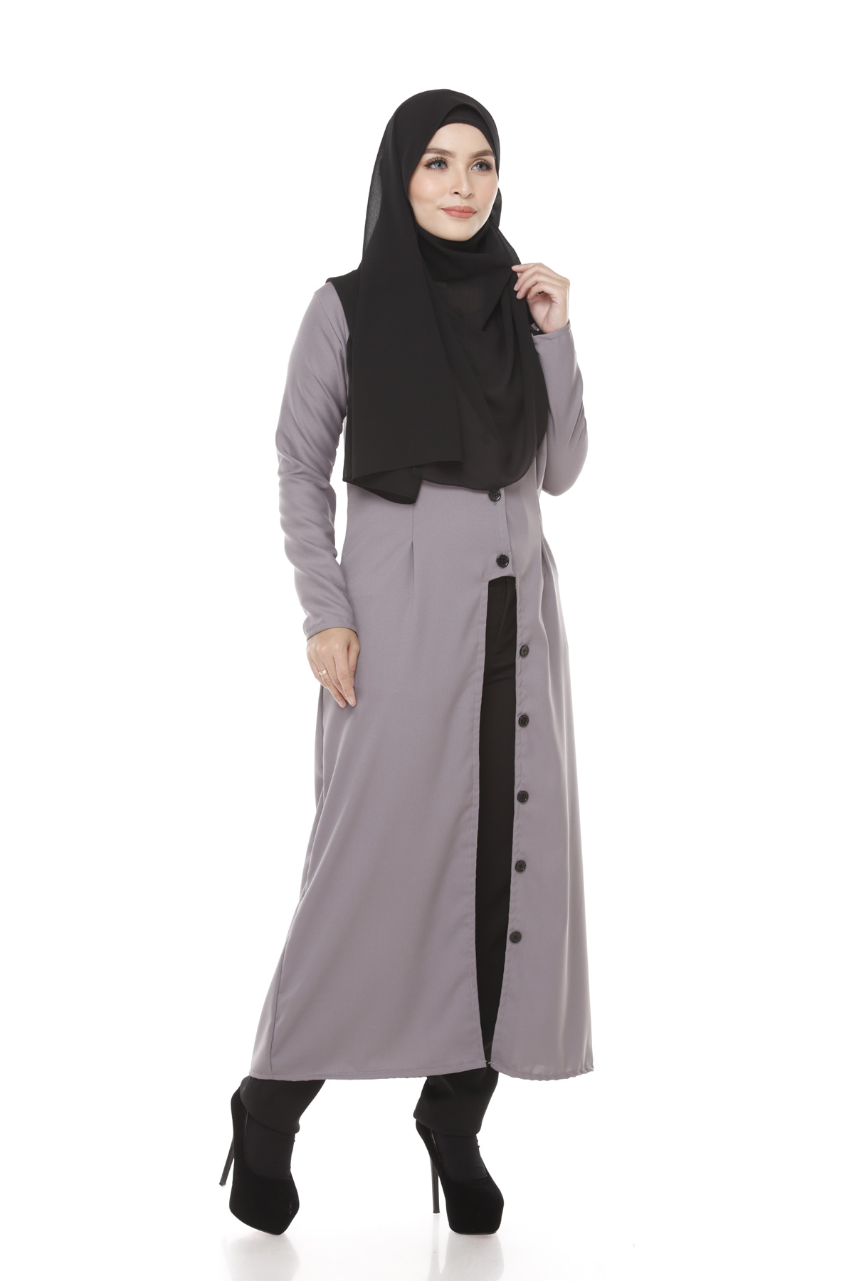 SW4828 Trendy Jacket Grey