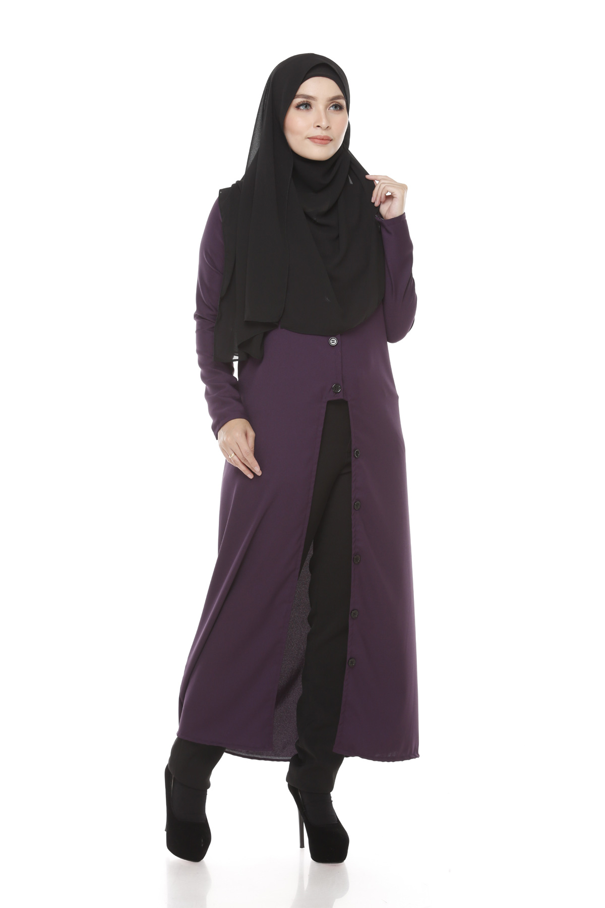 SW4828 Trendy Jacket Purple
