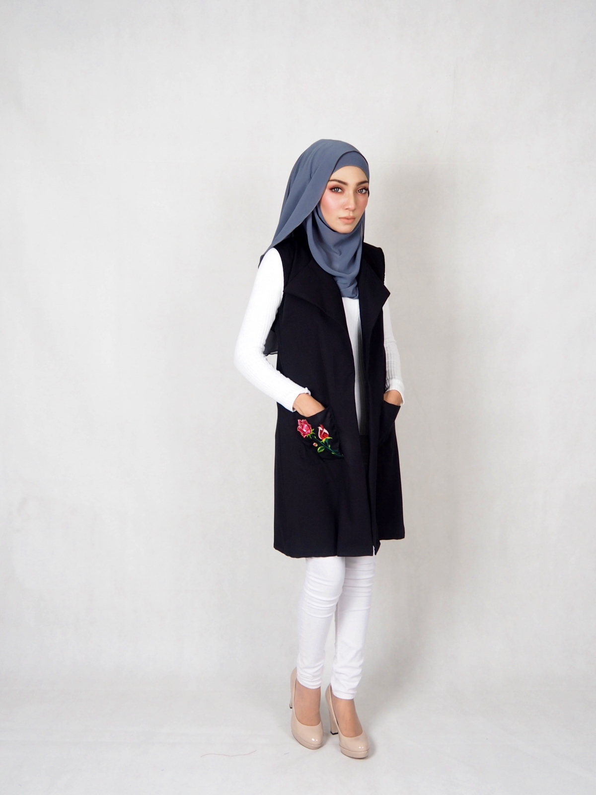 SW4829 Stylish Jacket Black