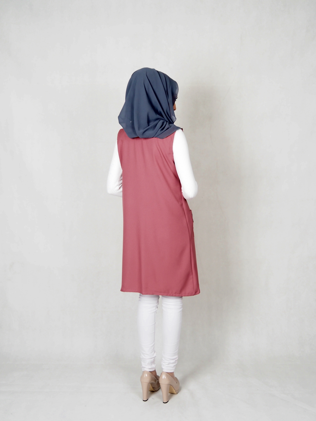 SW4829 Stylish Jacket Dusty Pink