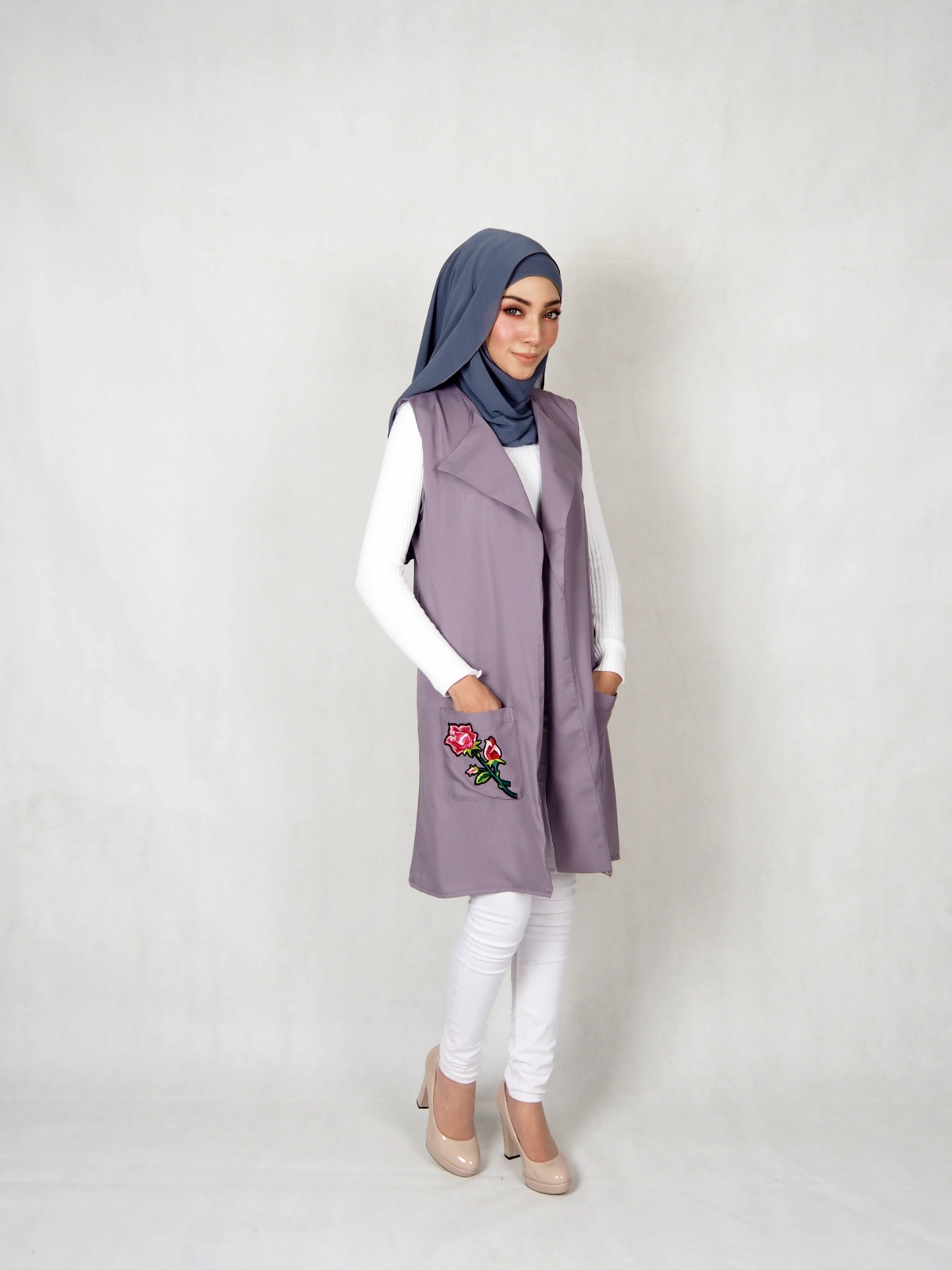 SW4829 Stylish Jacket Grey