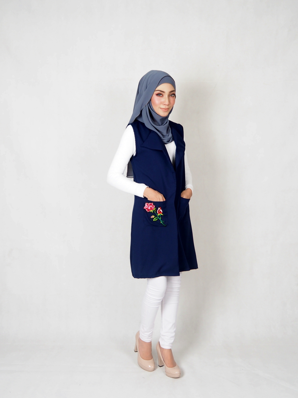 SW4829 Stylish Jacket Navy