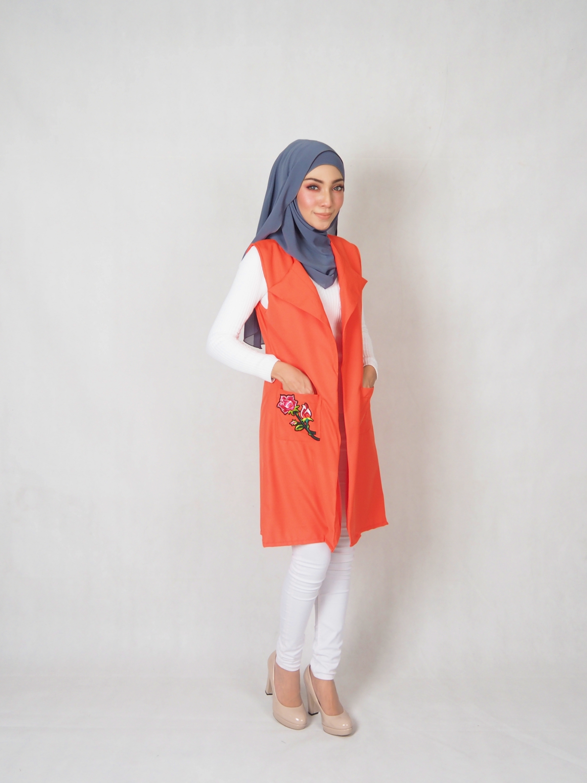SW4829 Stylish Jacket Orange
