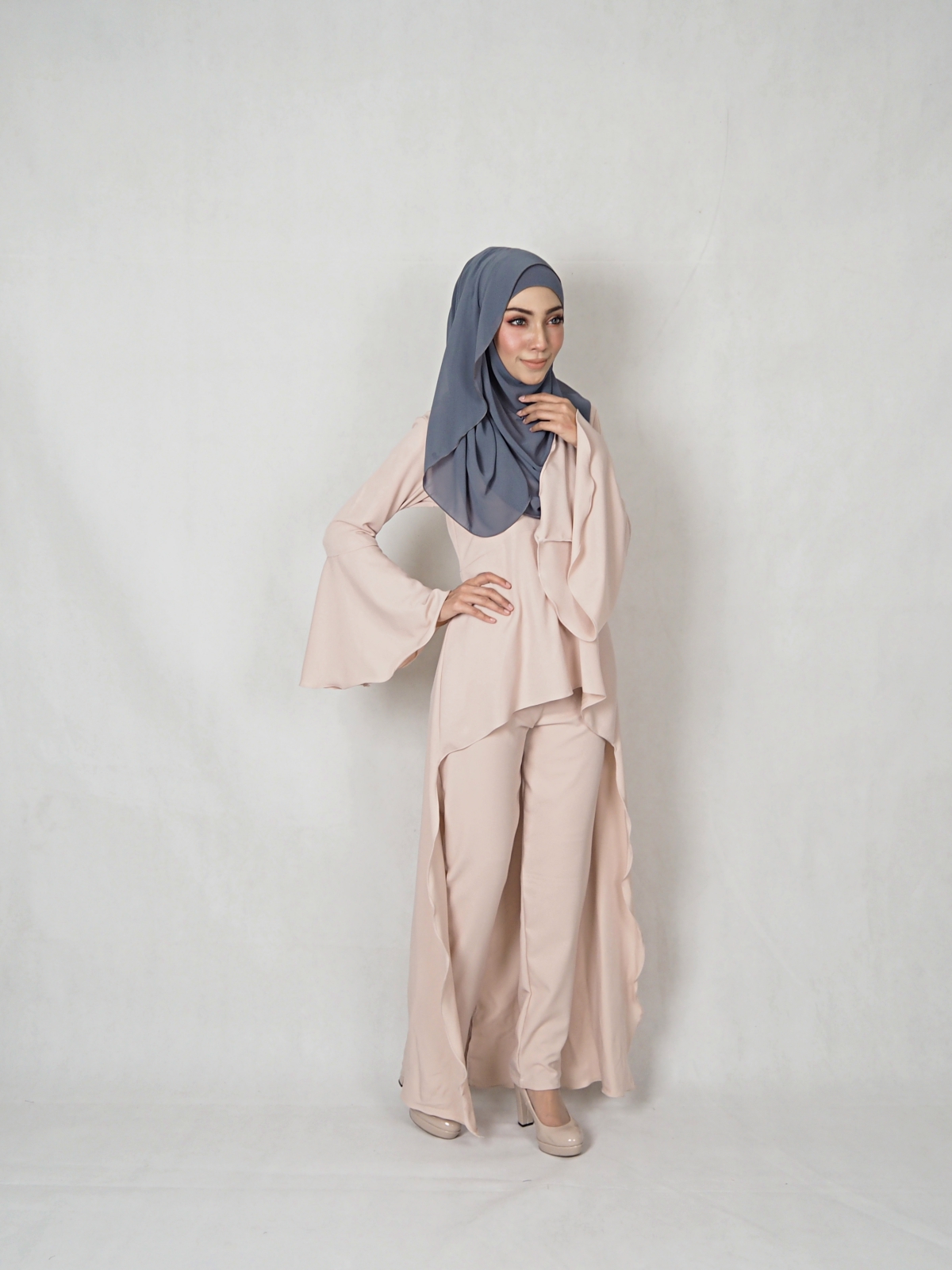 SW4830 Blouse & Pant Set Cream
