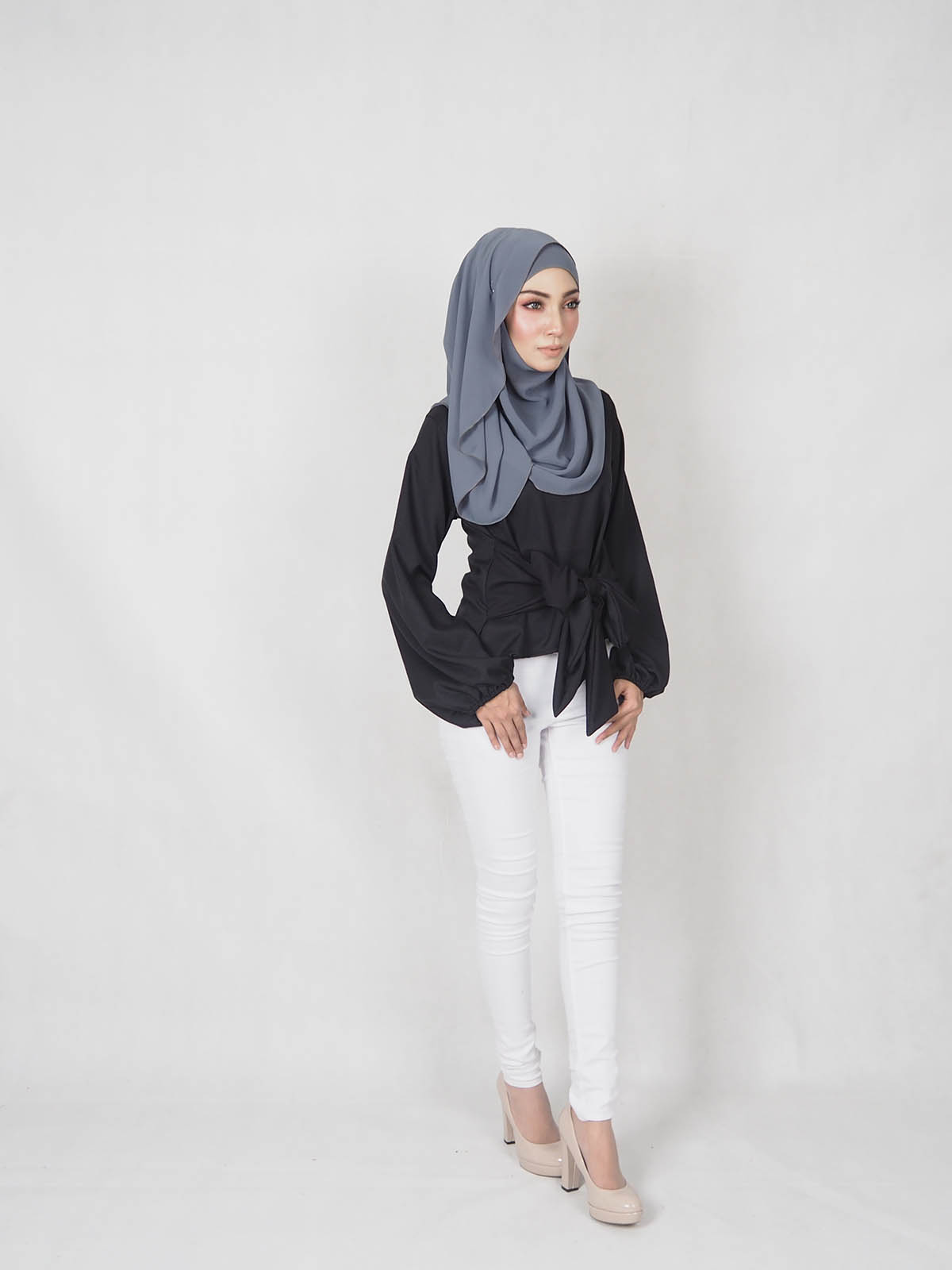 SW4831 Fashion Blouse Black