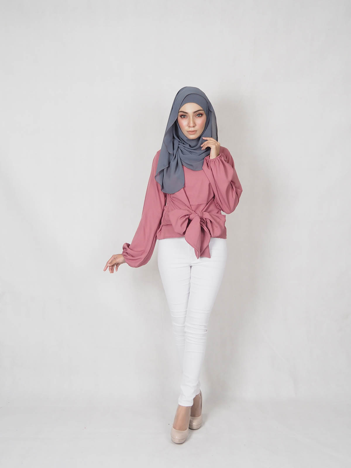 SW4831 Fashion Blouse Pink