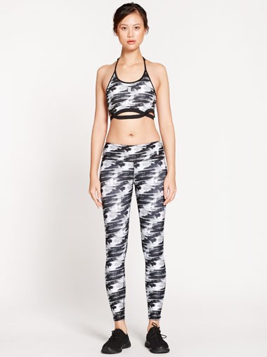  6257: Long Distance Printed Pants